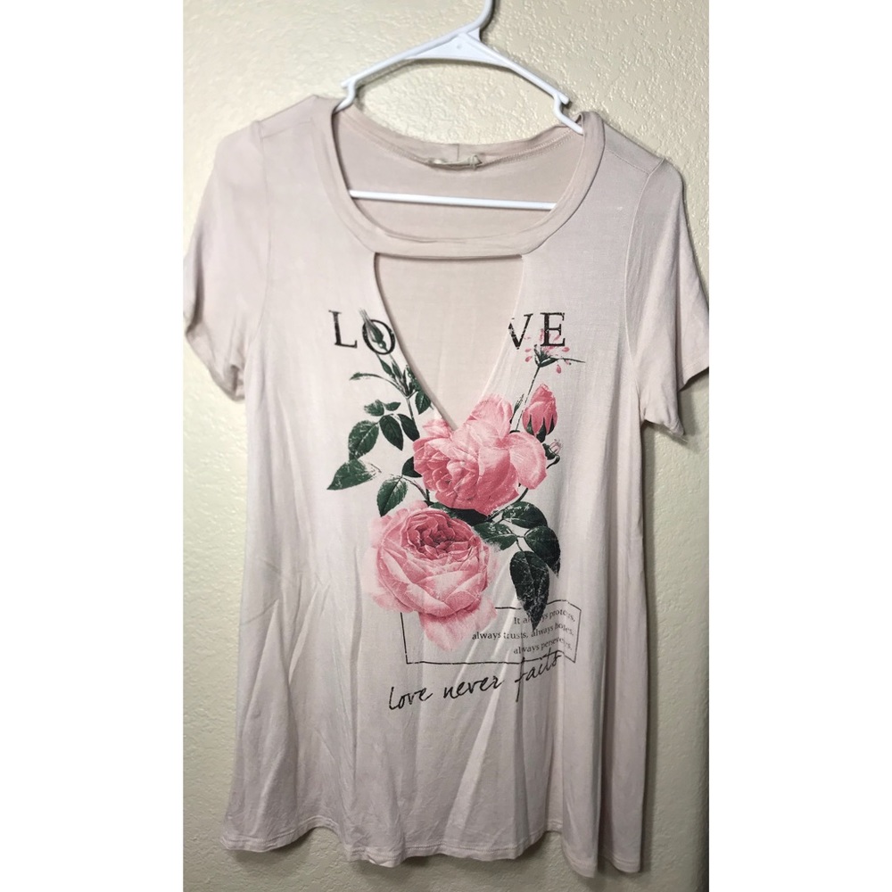 Cute Cut Out Top